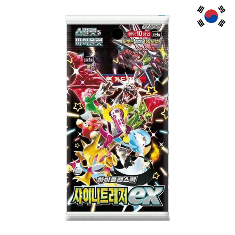 POKEMON TCG - BOOSTER "SHINY TREASURE EX" - KOREAN EDITION