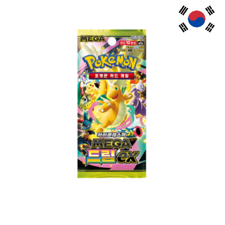 POKEMON TCG - BOOSTER "MEGA DREAM EX" [M2A] - KOREAN EDITION