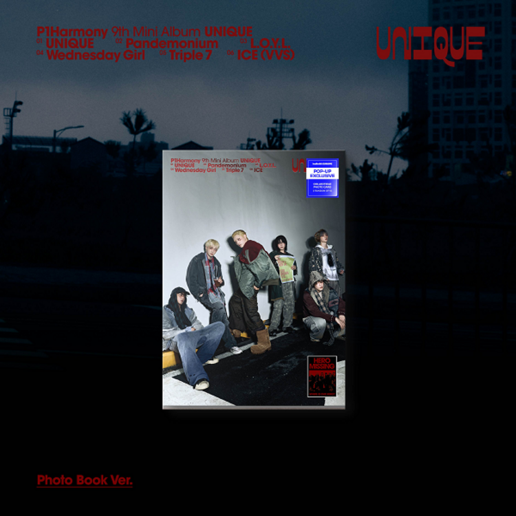 P1HARMONY - UNIQUE - EUROPE POP-UP EXCLUSIVE