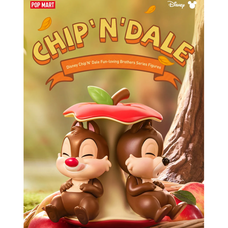 POP MART POP MART - DISNEY CHIP 'N' DALE [FUN LOVING BROTHERS SERIES] - BLINDBOX