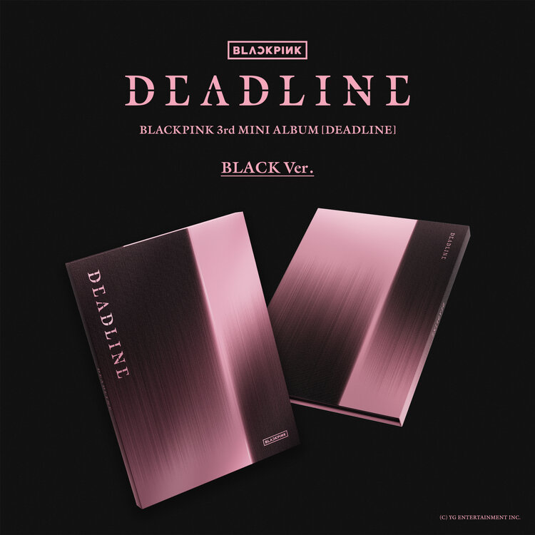 BLACKPINK (블랙핑크) - DEADLINE - [BLACK + PINK VER. SET] - 3RD MINI ALBUM + [WEVERSE GIFT]