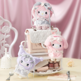 MINISO - SANRIO CHARACTERS [ROSE GARDEN] - PLUSH DOLL KEYCHAIN BLINDBOX