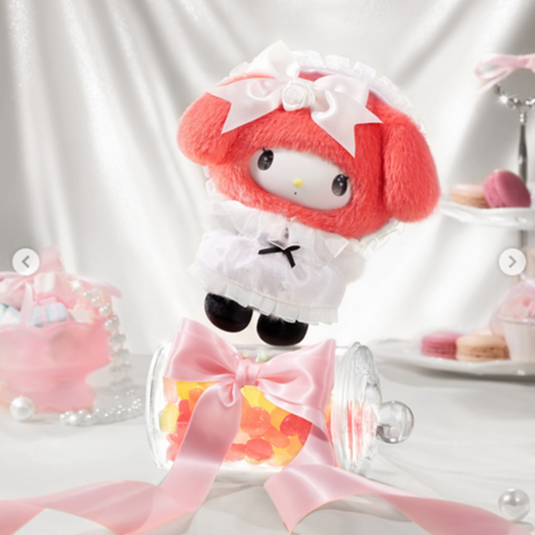 MINISO - SANRIO CHARACTERS [ROSE GARDEN] - PLUSH DOLL KEYCHAIN BLINDBOX