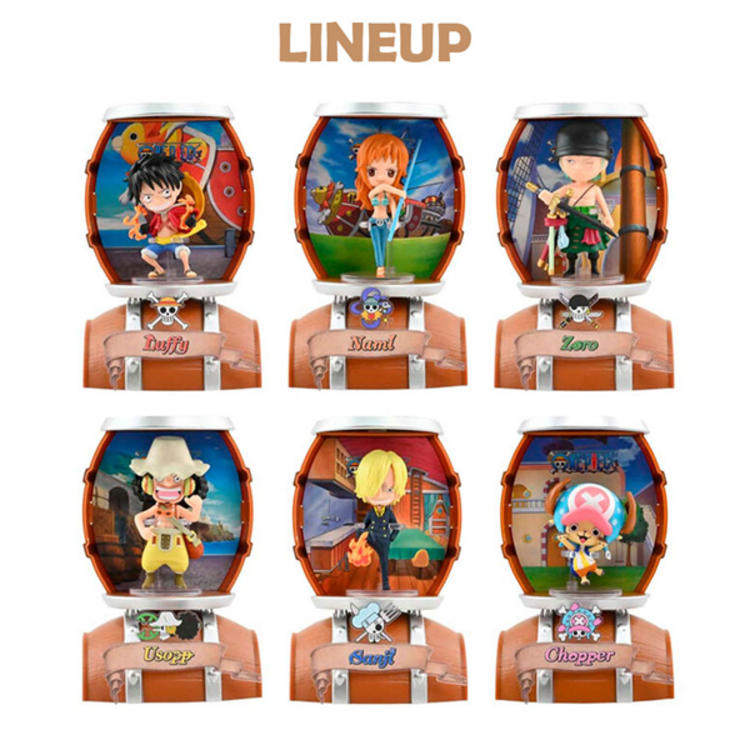 YUME - ONE PIECE - BARREL CAPSULE [SERIES 1] - BLINDBOX FIGURE