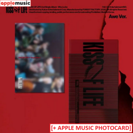 [PREORDER] KISS OF LIFE (키스 오브 라이프) - WHO IS SHE - [AWE VER.] - 2ND SINGLE ALBUM + [APPLE MUSIC PHOTOCARD]