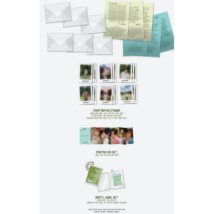 [PREORDER] BOYNEXTDOOR (보이넥스트도어) - COLLECTED BOOK VOL.3 SET