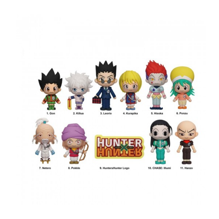 MONOGRAM - HUNTER X HUNTER [SERIES 1] - BLIND BAG 3D KEYCHAIN
