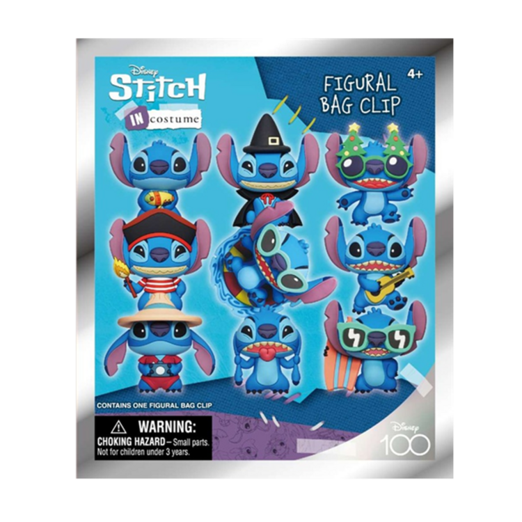 MONOGRAM - STITCH [IN COSTUME] - BLIND BAG 3D KEYCHAIN