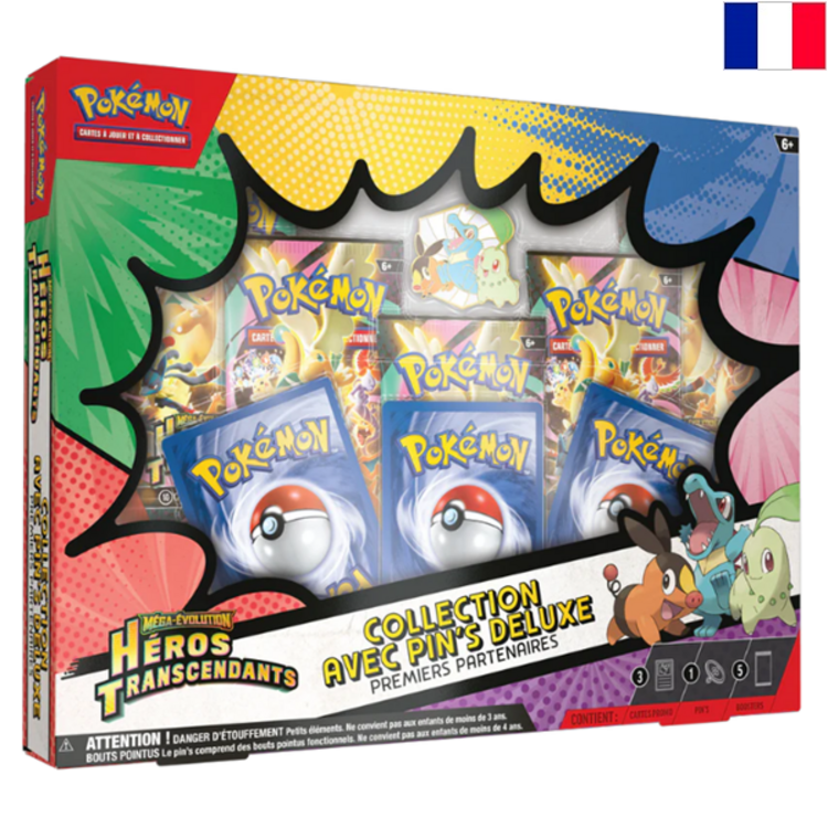 POKEMON TCG - [ME2.5] "HEROS TRANSCENDANTS" COLLECTION AVEC PIN'S DELUXE (FR)
