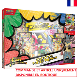 POKEMON TCG - [ME2.5] "HEROS TRANSCENDANTS" COLLECTION POSTER PREMIUM [LUCARIO] (FR)