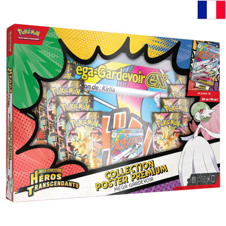 POKEMON TCG - [ME2.5] "HEROS TRANSCENDANTS" COLLECTION POSTER PREMIUM [GARDEVOIR] (FR)