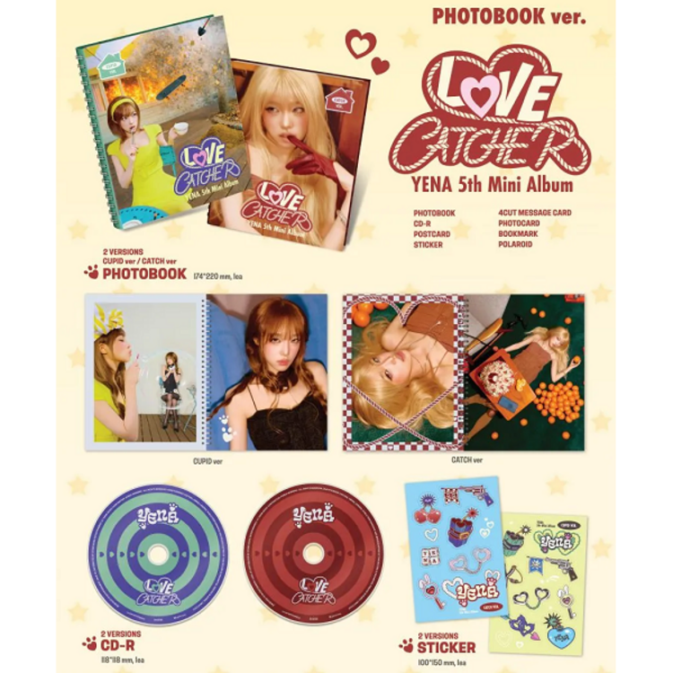 CHOI YENA (예나) - LOVE CATCHER - 5TH MINI ALBUM