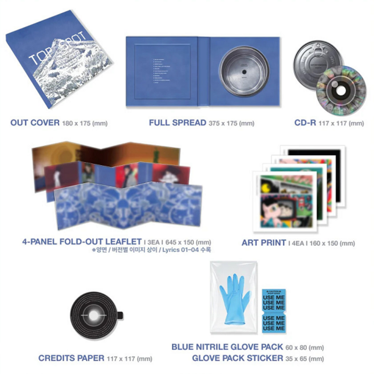 [PREORDER] T.O.P - TOP SPOT : ANOTHER DIMENSION - 1ST ALBUM