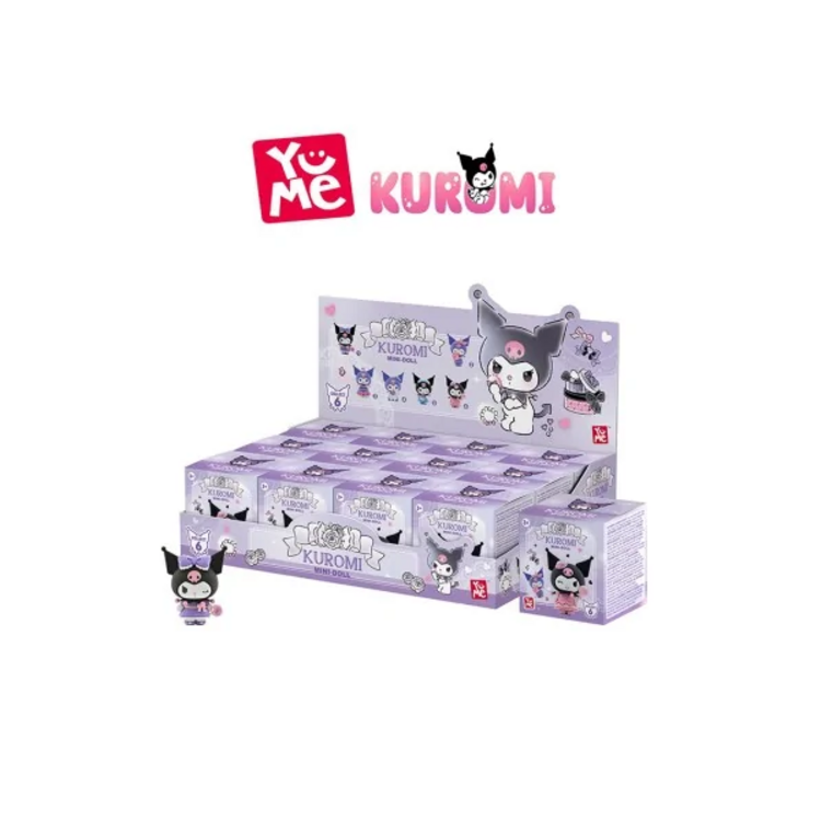 HELLO KITTY AND FRIENDS - KUROMI MINI-DOLL - BLINDBOX