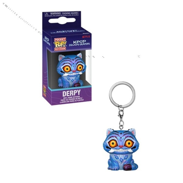 FUNKO K-POP DEMON HUNTERS - DERPY - FUNKO POP KEYCHAIN