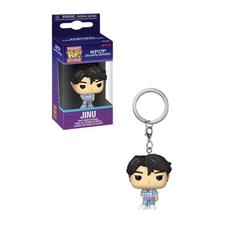 FUNKO K-POP DEMON HUNTERS - JINU - FUNKO POP KEYCHAIN