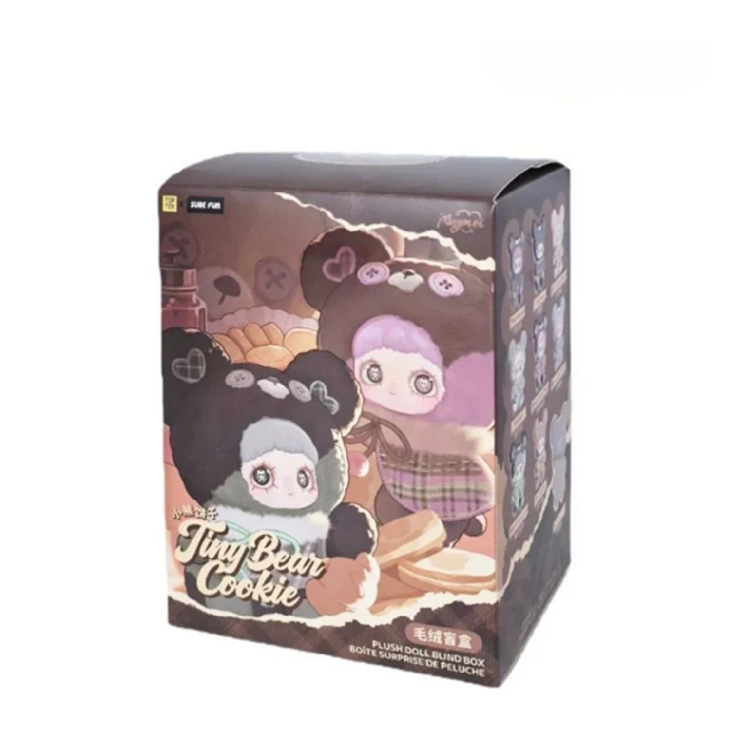 TOP TOY - MAYMEI [TINY BEAR COOKIE] - PLUSH DOLL KEYCHAIN BLINDBOX