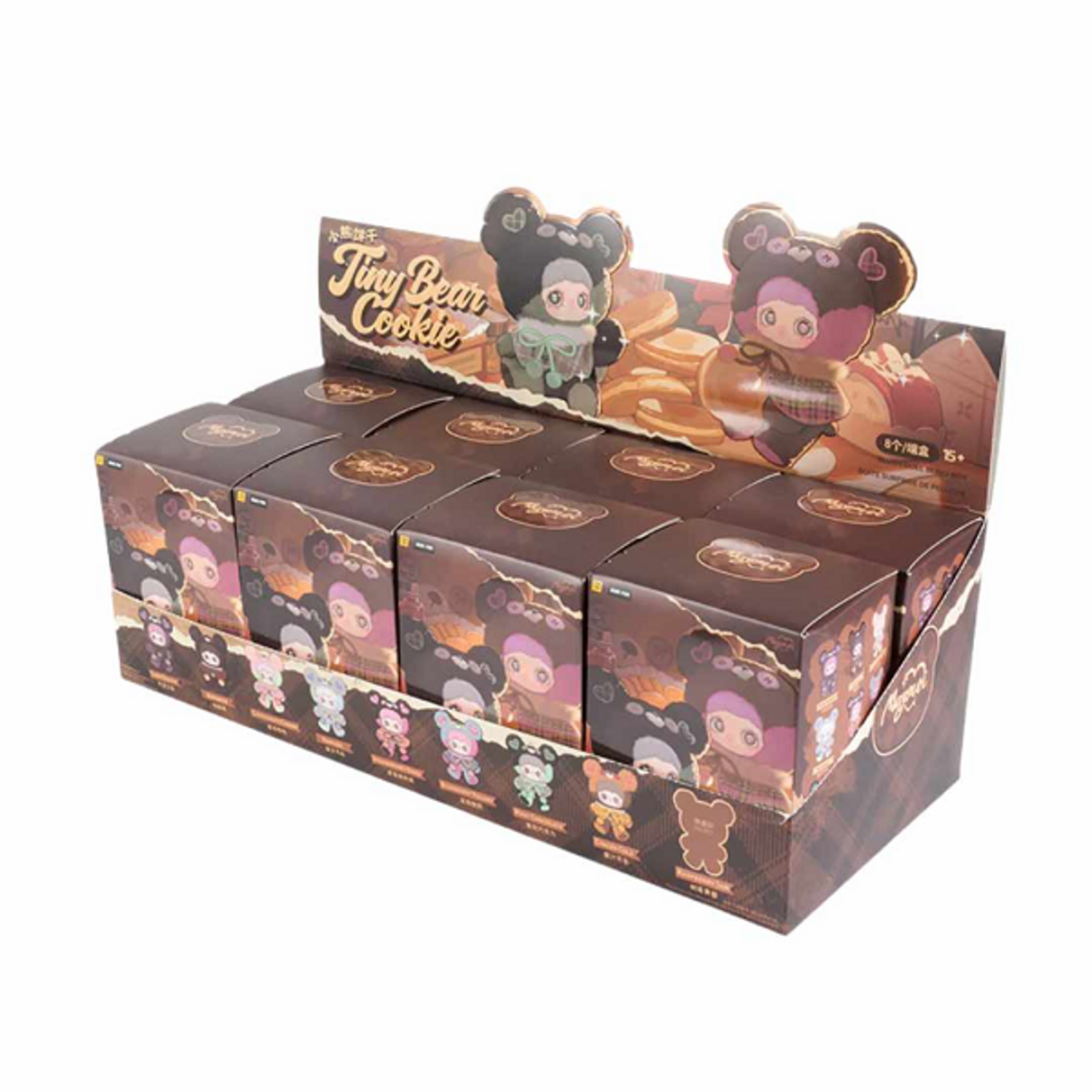 TOP TOY - MAYMEI [TINY BEAR COOKIE] - PLUSH DOLL KEYCHAIN BLINDBOX