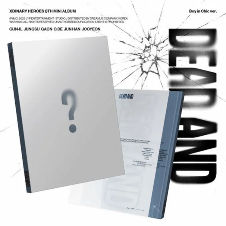 [PREORDER] XDINARY HEROES (엑스디너리 히어로즈) - DEAD AND - 8TH MINI ALBUM