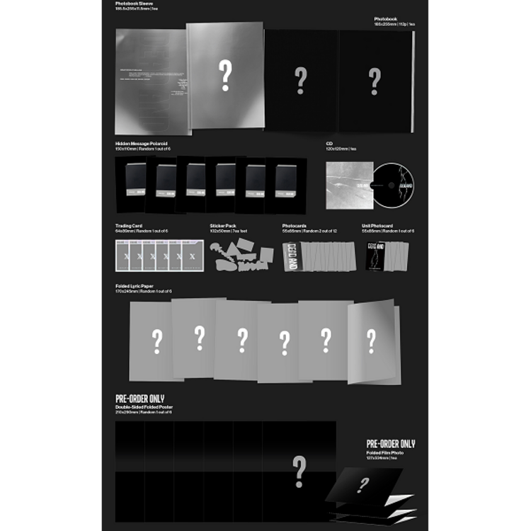 [PREORDER] XDINARY HEROES (엑스디너리 히어로즈) - DEAD AND - 8TH MINI ALBUM + [APPLE MUSIC PHOTOCARD]