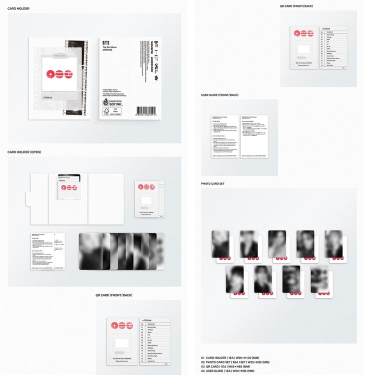 BTS (방탄소년단) - ARIRANG - [WEVERSE ALBUM] - 5TH ALBUM