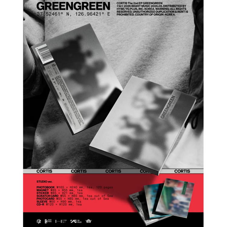 [PREORDER] CORTIS (코르티스) - GREENGREEN - 2ND EP