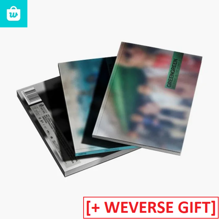[PREORDER] CORTIS (코르티스) - GREENGREEN - 2ND EP + [WEVERSE GIFT]
