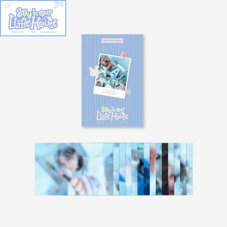 [PREORDER] STRAY KIDS (스트레이 키즈) - [6TH FANMEETING : STAY IN OUR LITTLE HOUSE] POSTCARD BOOK