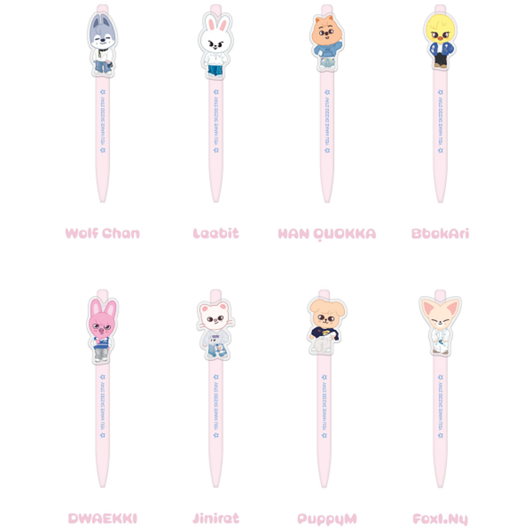 [PREORDER] STRAY KIDS (스트레이 키즈) - [6TH FANMEETING : STAY IN OUR LITTLE HOUSE] SKZOO GEL PEN