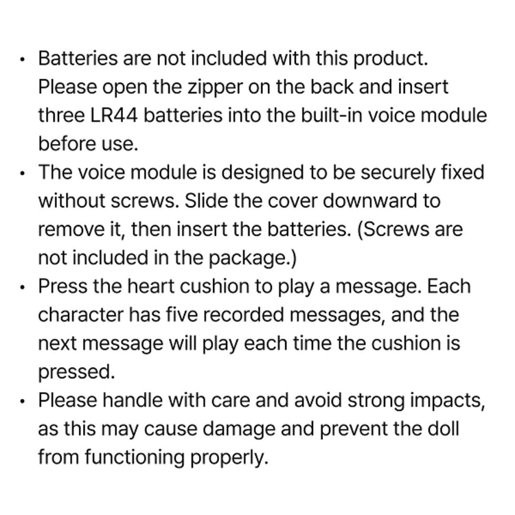 [PREORDER] STRAY KIDS (스트레이 키즈) - [6TH FANMEETING : STAY IN OUR LITTLE HOUSE] SKZOO PLUSH VOICE MICRO VER.