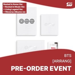 BTS (방탄소년단) - ARIRANG - 5TH ALBUM [4 ALBUM SET + SOUNDWAVE GIFT]