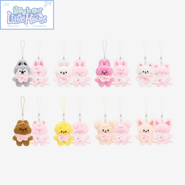 [PREORDER] STRAY KIDS (스트레이 키즈) - [6TH FANMEETING : STAY IN OUR LITTLE HOUSE] SKZOO SECRET PLUSH MICRO VER.
