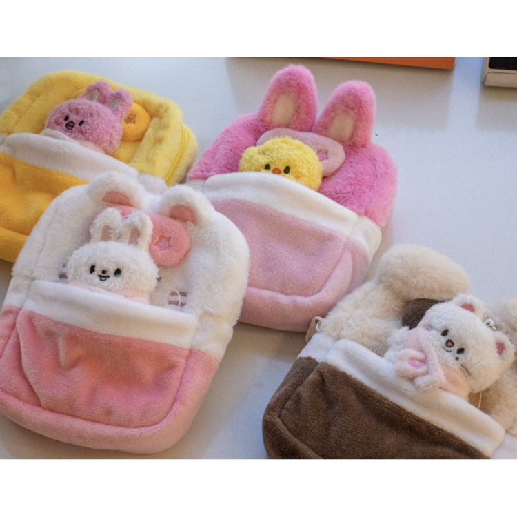 [PREORDER] STRAY KIDS (스트레이 키즈) - [6TH FANMEETING : STAY IN OUR LITTLE HOUSE] SKZOO PLUSH COLLECT CASE