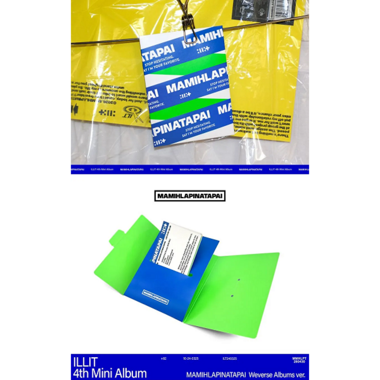 [PREORDER] ILLIT (아일릿) - MAMIHLAPINATAPAI - [WEVERSE ALBUM] - 4TH MINI ALBUM