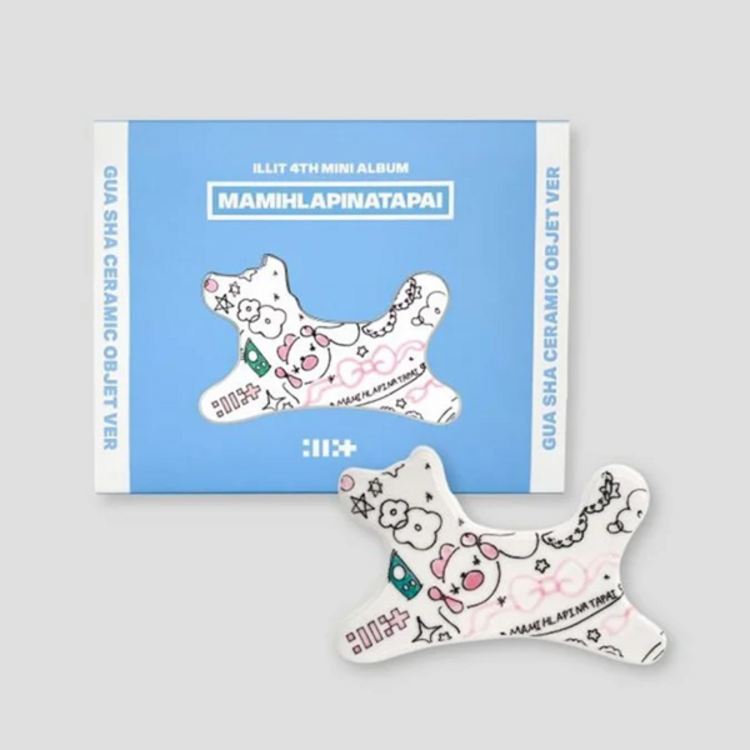 [PREORDER] ILLIT (아일릿) - MAMIHLAPINATAPAI - [GUA SHA CERAMIC OBJECT VER.] - 4TH MINI ALBUM