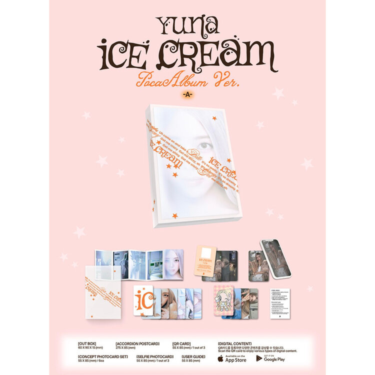 YUNA (신유나) [ITZY] - ICE CREAM - [POCA ALBUM] - 1ST EP