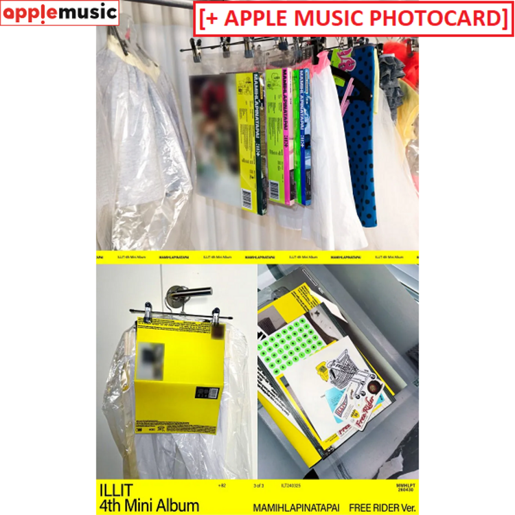 [PREORDER] ILLIT (아일릿) - MAMIHLAPINATAPAI - 4TH MINI ALBUM + [APPLE MUSIC PHOTOCARD]