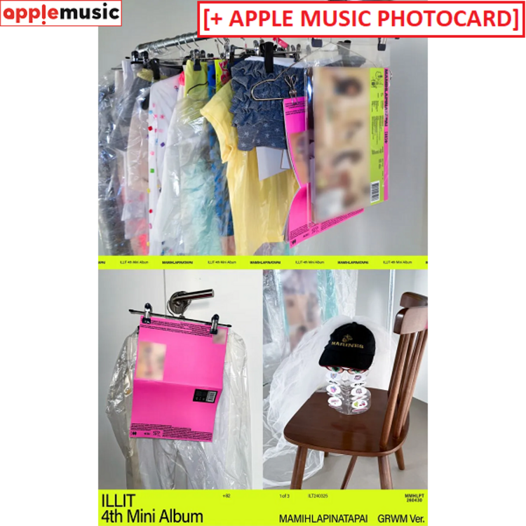 [PREORDER] ILLIT (아일릿) - MAMIHLAPINATAPAI - 4TH MINI ALBUM + [APPLE MUSIC PHOTOCARD]