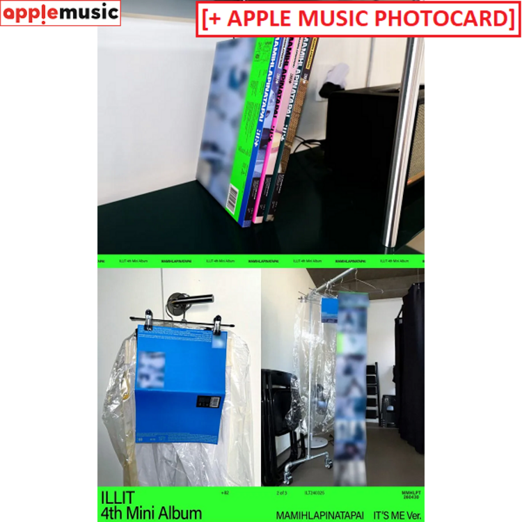 [PREORDER] ILLIT (아일릿) - MAMIHLAPINATAPAI - 4TH MINI ALBUM + [APPLE MUSIC PHOTOCARD]
