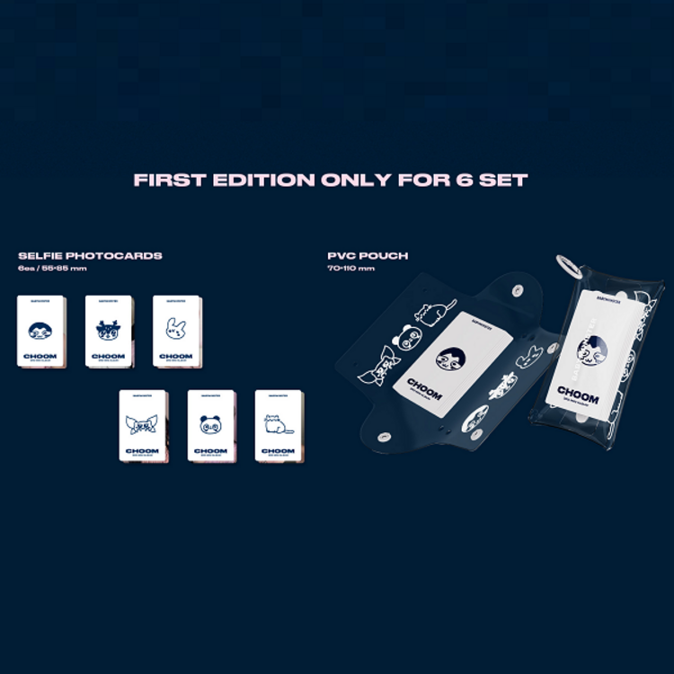 [PREORDER] BABYMONSTER (베몬) - CHOOM - [JEWEL VER.] - 3RD MINI ALBUM + ["EARLY BIRD" WEVERSE GIFT]