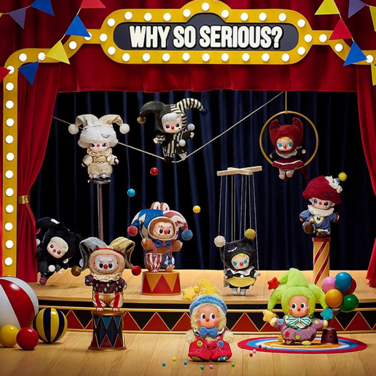 POP MART POP MART - WHY SO SERIOUS ? SERIES - VINYL PLUSH PENDANT BLINDBOX