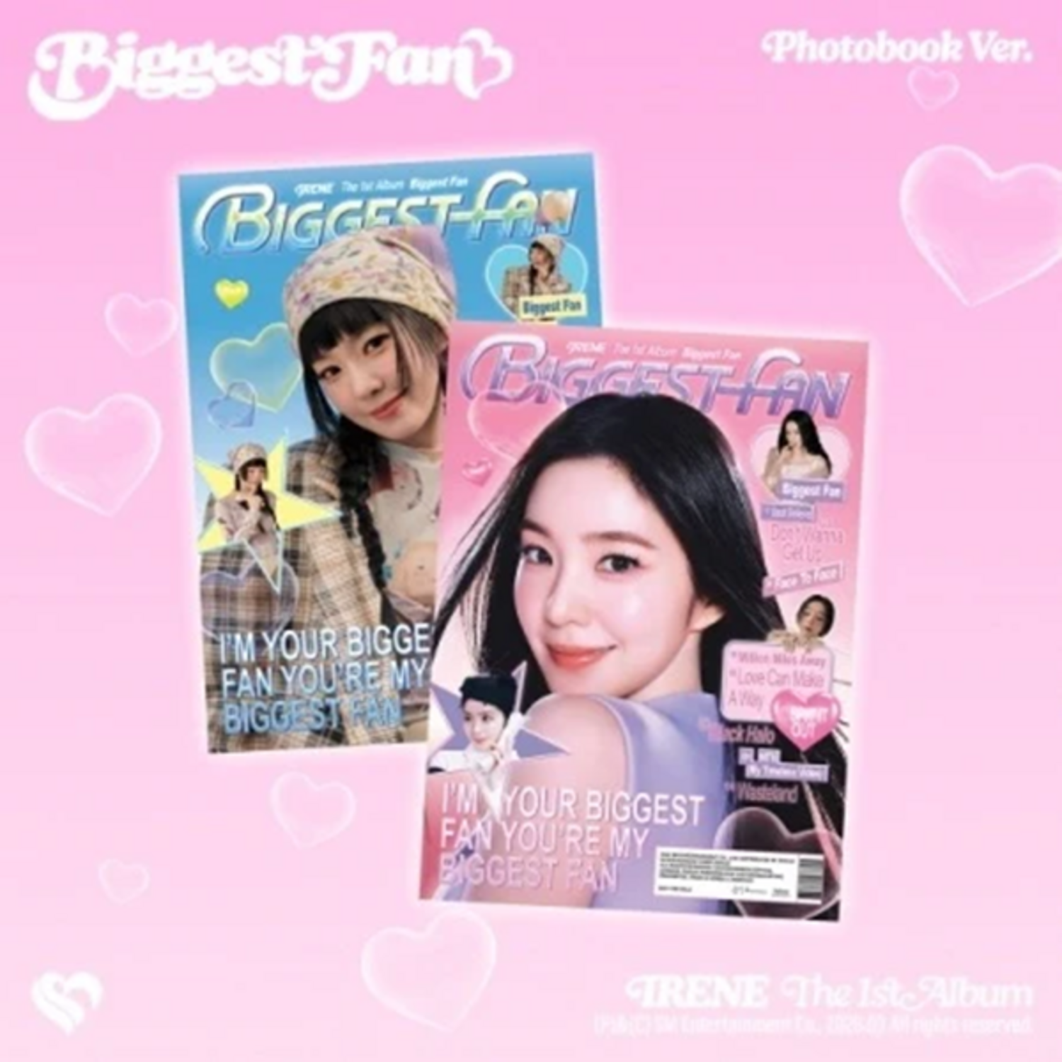 IRENE - BIGGEST FAN - [PHOTOBOOK VER.] - 1ST FULL ALBUM - SUPER
