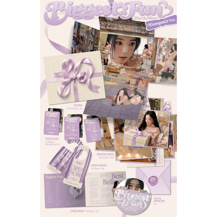 IRENE (아이린) [RED VELVET] - BIGGEST FAN - [COMPACT VER.] - 1ST FULL ALBUM