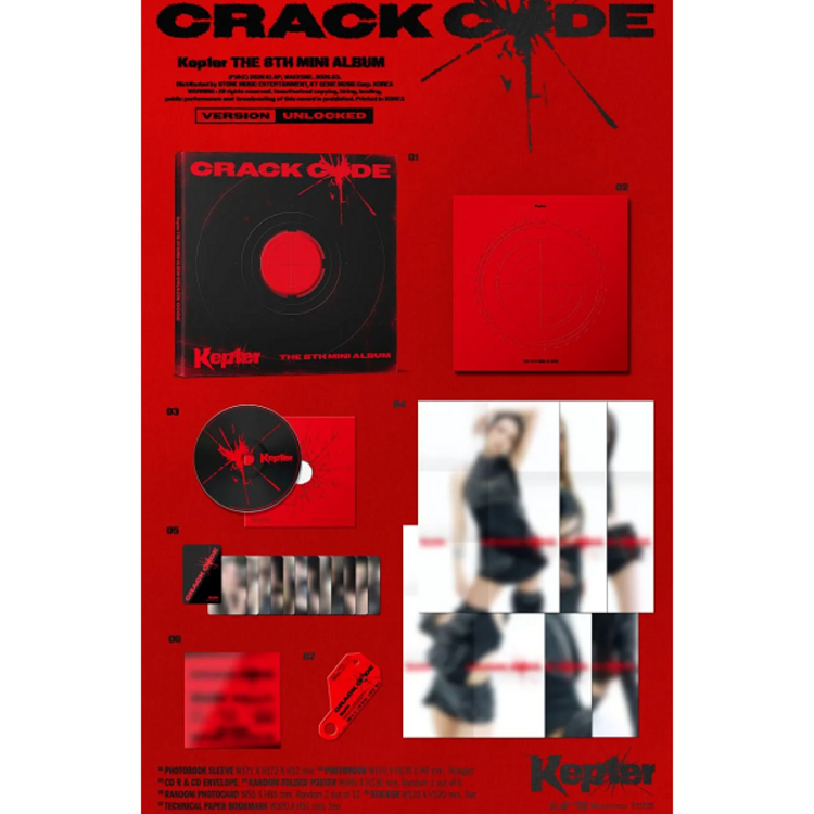 KEP1ER (케플러) - CRACK CODE - 8TH MINI ALBUM