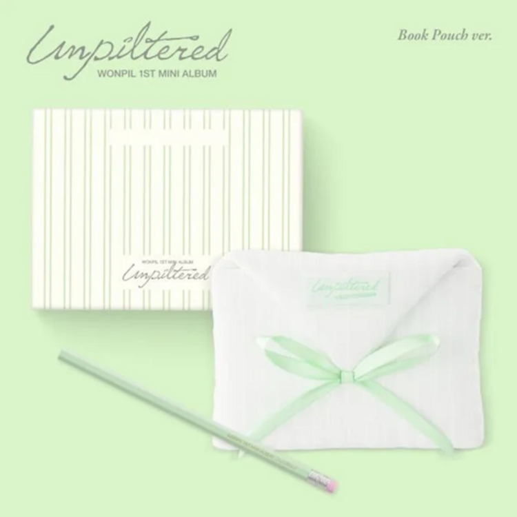 WONPIL (원필) [DAY6] - UNPILTERED - [BOOK POUCH VER.] - 1ST MINI ALBUM
