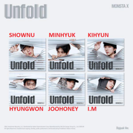 MONSTA X (몬스타엑스) - UNFOLD - [DIGIPACK] - 1ST ENGLISH STUDIO ALBUM