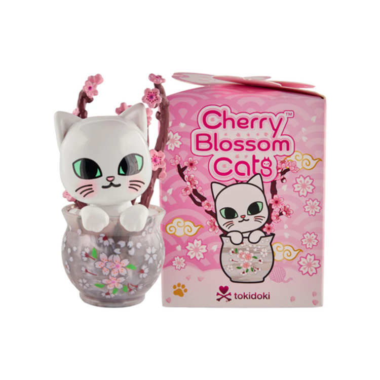 TOKIDOKI TOKIDOKI - CHERRY BLOSSOM CATS - BLINDBOX FIGURE