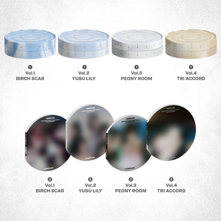 [PREORDER] LE SSERAFIM (르세라핌) - PUREFLOW PT.1 - 2ND STUDIO ALBUM