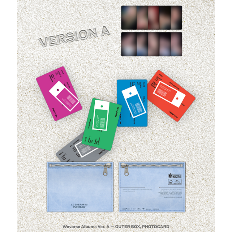 [PREORDER] LE SSERAFIM (르세라핌) - PUREFLOW PT.1 - [WEVERSE ALBUM] - 2ND STUDIO ALBUM