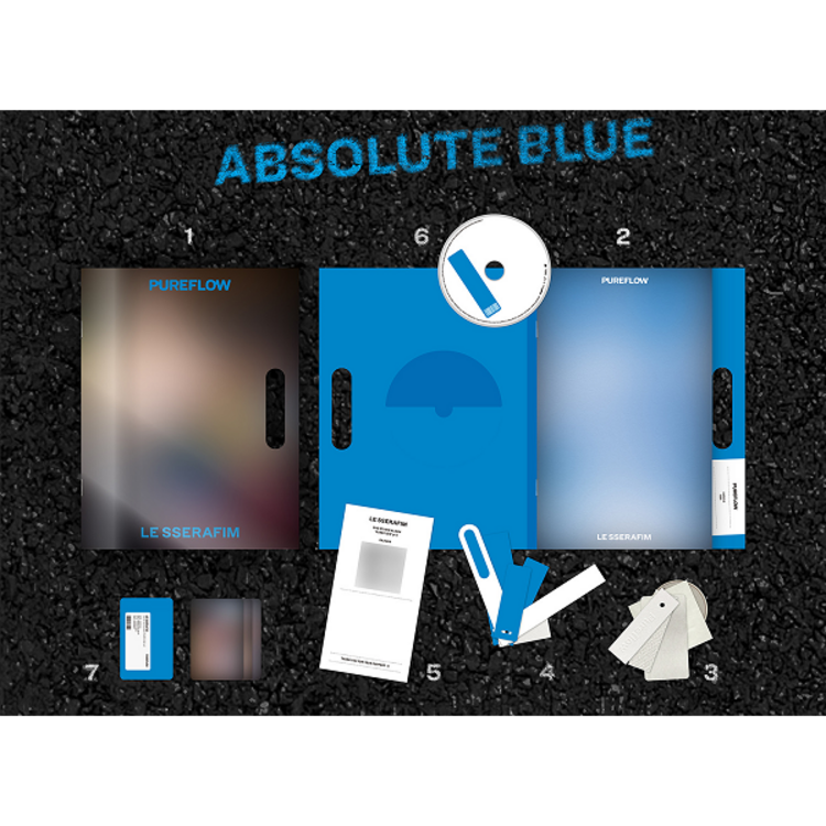 [PREORDER] LE SSERAFIM (르세라핌) - PUREFLOW PT.1 - [COMPACT VER.] - 2ND STUDIO ALBUM